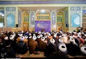 برگزاری همایش بین‌المللی &quot;منجی موعود&quot; در مسجد جمکران به روایت تصویر