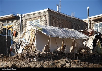 روستای قصر قجر خراسان شمالی ۶ ماه پس از زلزله