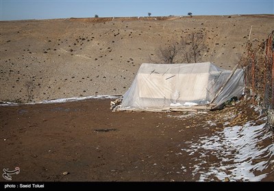 روستای قصر قجر خراسان شمالی ۶ ماه پس از زلزله