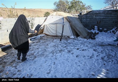 روستای قصر قجر خراسان شمالی ۶ ماه پس از زلزله