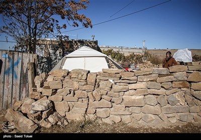 روستای قصر قجر خراسان شمالی ۶ ماه پس از زلزله