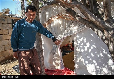 روستای قصر قجر خراسان شمالی ۶ ماه پس از زلزله