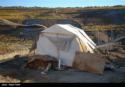 روستای قصر قجر خراسان شمالی ۶ ماه پس از زلزله