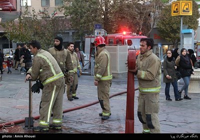 مهار آتش در ساختمان دانشکده خبر