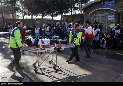 ایران؛ زلزلے سے بچنے کیلئے اسکولوں میں تربیتی مشقیں