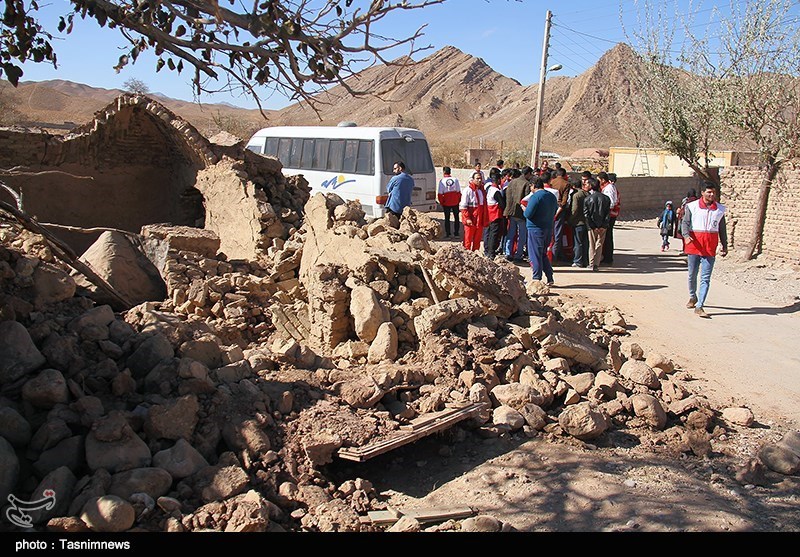 خسارات زلزله در روستای گروک کرمان- عکس خبری تسنیم | Tasnim