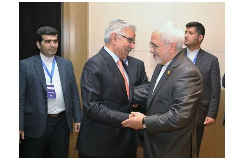محمدجواد ظریف کی پاکستان اور آذربائجان کے وزراء خارجہ سے ملاقات
