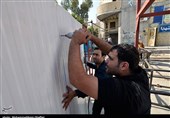 روایت تصویری از ساخت کانکس برای زلزله‌زدگان کرمانشاه در اهواز