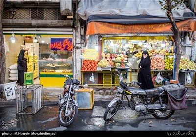 مغازه های قدیمی خیابان ایران تقاطع خیابان مهدوی پور