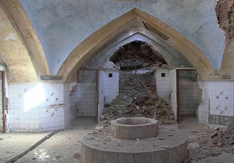 حمام های تاریخی مراغه با قدمتی 150 ساله در آستانه تخریب