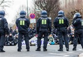 برگزاری اعتراضات ضد احزب افراطی آلمان در شهر هانوفر