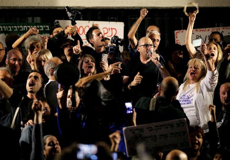 تظاهرات هزاران اسرائیلی در اعتراض به فساد مالی نتانیاهو