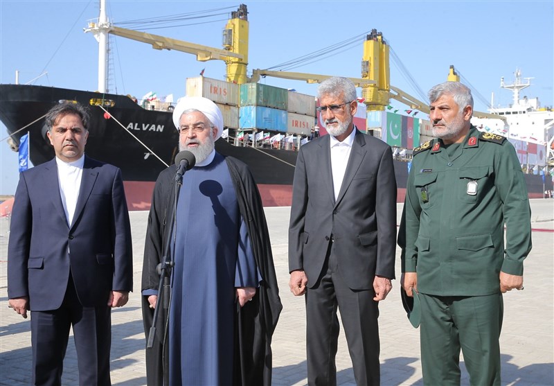 رئیس‌جمهور: بندر چابهار از لحاظ اقتصادی و سیاسی برای ایران بسیار حائز اهمیت است‌