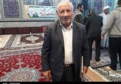پدر شهید حسین اصلانی در یادواره ستاره‌های آسمانی در هفتگل