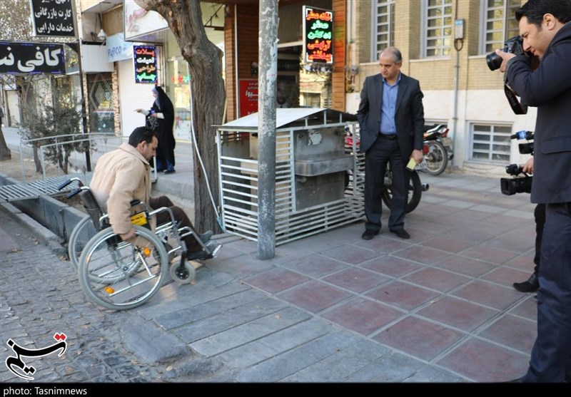 شرایط تردد معلولان در شهرهای ایلام رو به بهبودی است