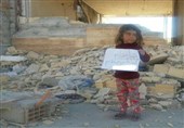 ماجرای دختر زلزله زده‌ای که عکسش دست به دست می‌شود