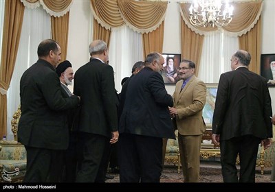 دیدار رییس مجلس اعلای عراق با شمخانی