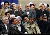 دیدار مسئولان نظام و مهمانان کنفرانس وحدت اسلامی با رهبر معظم انقلاب