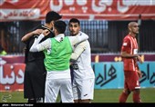 دیدار تیم‌های  فوتبال سپیدرود رشت  و پرسپولیس تهران -گیلان