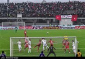دیدار تیم‌های  فوتبال سپیدرود رشت  و پرسپولیس تهران -گیلان