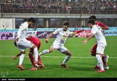 دیدار تیم‌های  فوتبال سپیدرود رشت  و پرسپولیس تهران -گیلان