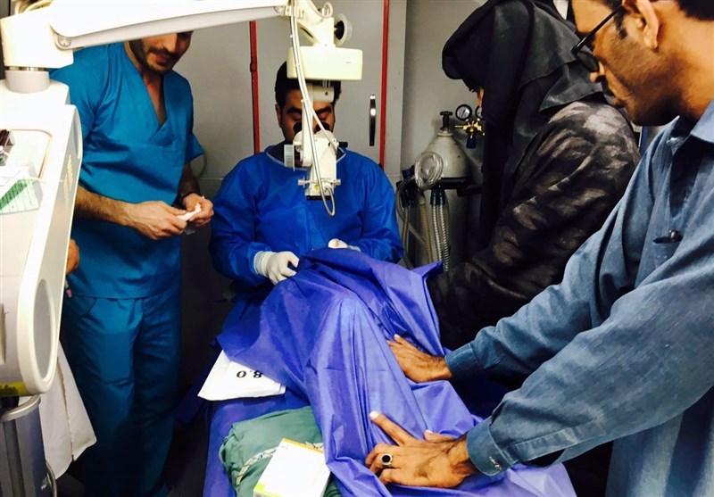 180 عمل جراحی برای زلزله‌زدگان کرمانشاه انجام شد