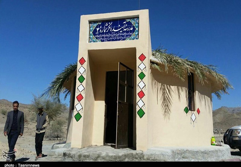 نخستین مدرسه متناسب با اقلیم سیستان و بلوچستان در قصرقند افتتاح شد