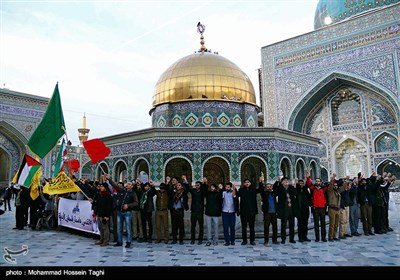 Iranian Protestors Condemn US, Israeli Plot against Al-Quds