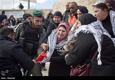 درگیری شهروندان خشمگین فلسطینی و نظامیان صهیونیست