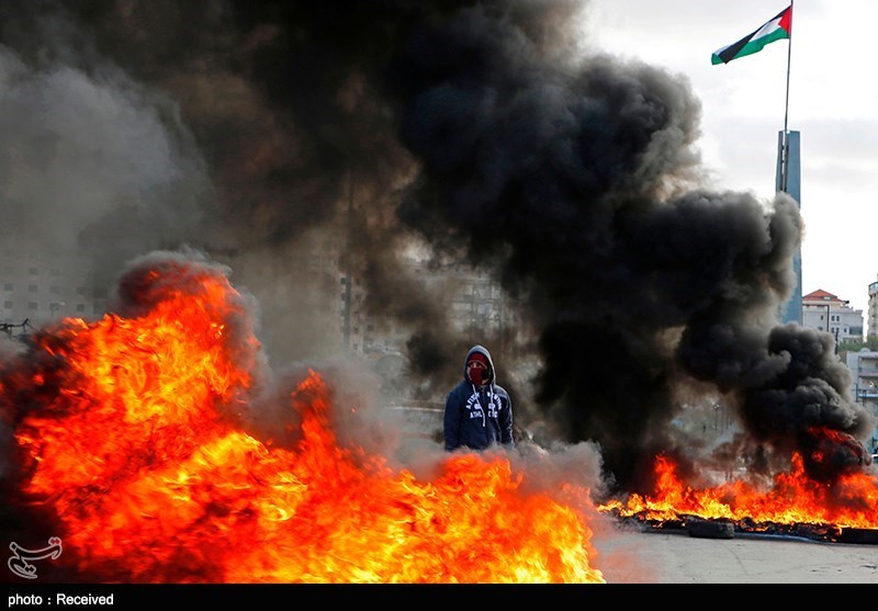 شهادت 2 فلسطینی و زخمی شدن ده‌ها تن در جمعه خشم فلسطین