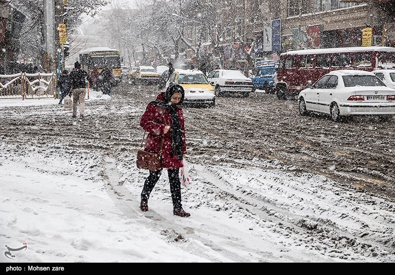 بارش باران و برف در 7 استان