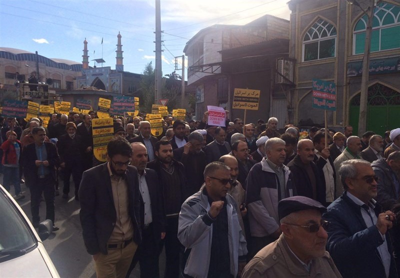 راهپیمایی ضدصهیونیستی و ضدآمریکایی در استان گلستان برگزار شد