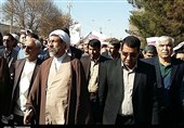 راهپیمایی مردم کرمان