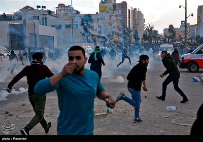 فلسطینی شہریوں اور صہیونی فوجیوں کے درمیان جھڑپیں