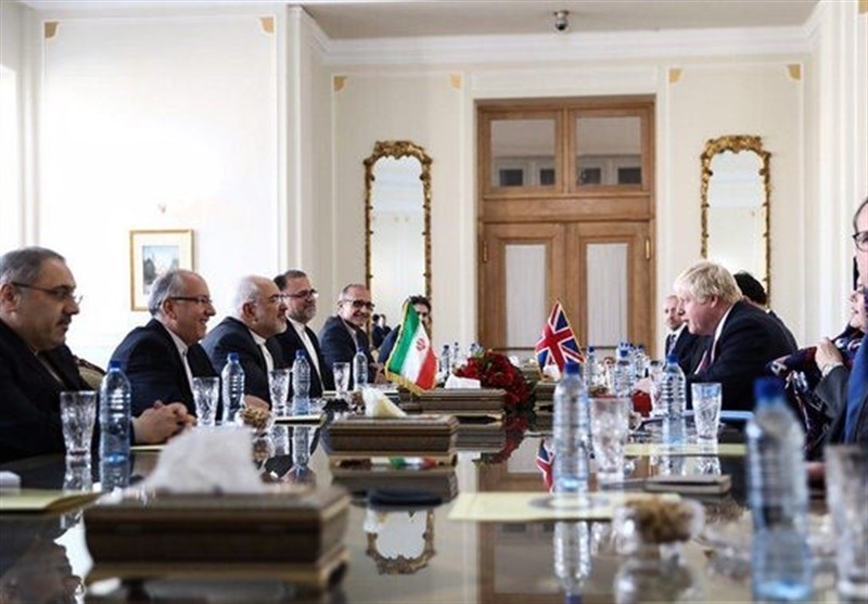 تصاویر دیدار وزیر خارجه انگلیس با ظریف