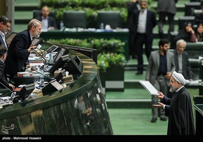 Iran's President Rouhani Submits National Budget Bill to Parliament