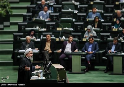 Iran's President Rouhani Submits National Budget Bill to Parliament