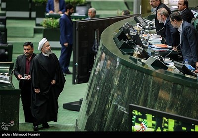 Iran's President Rouhani Submits National Budget Bill to Parliament