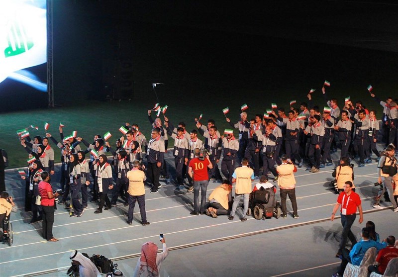 Iran Walks into Asian Youth Para Games Opening Ceremony