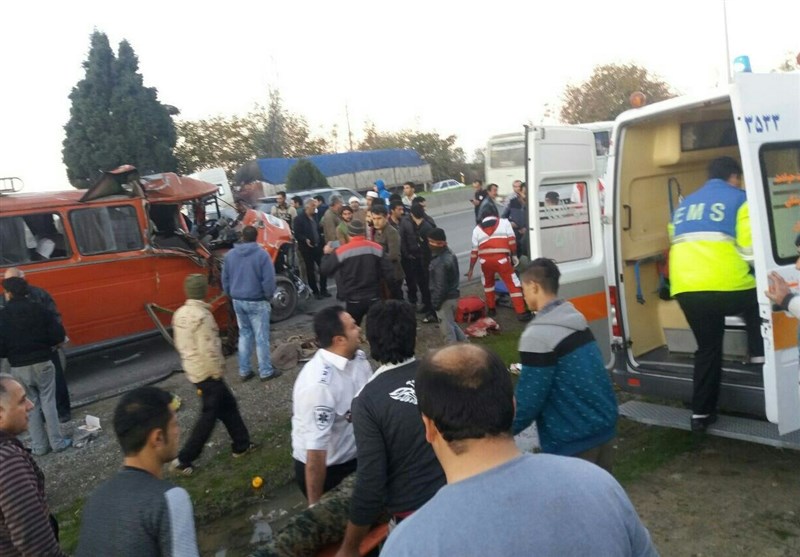 آخرین جزئیات حادثه تصادف اتوبوس راهیان نور استان البرز در خوزستان