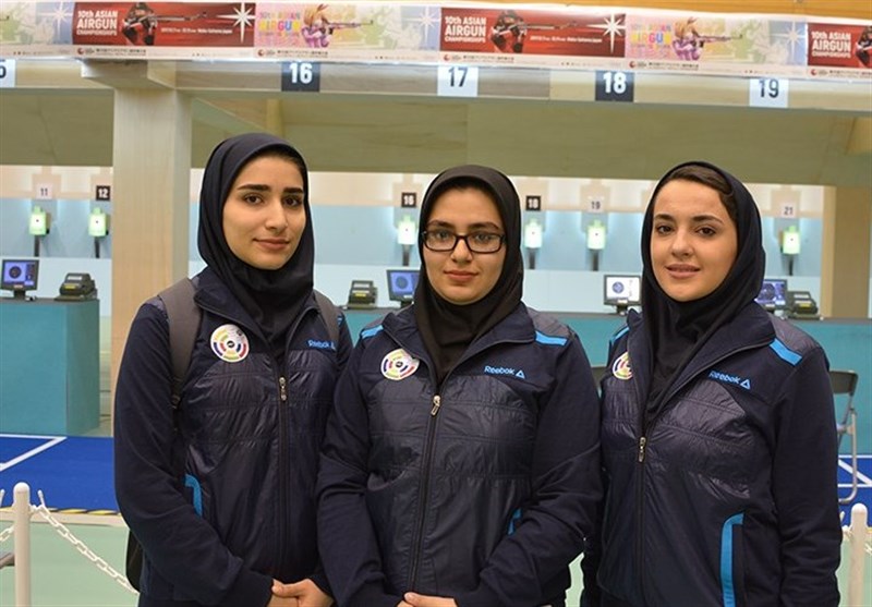 Iran Junior Women&apos;s 10m Air Pistol Wins Gold at Asian C’ships