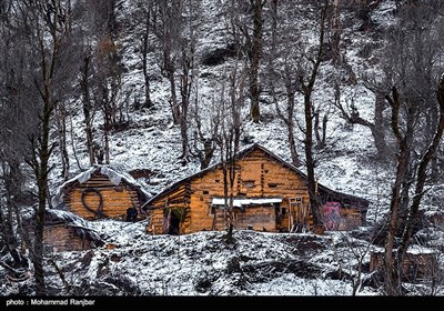 بالصور.. تساقط الثلوج فی &quot;ماسولة&quot; شمال ایران