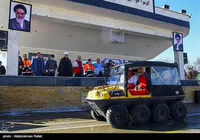 مانور طرح زمستانی پلیس راه در جاده ها-همدان