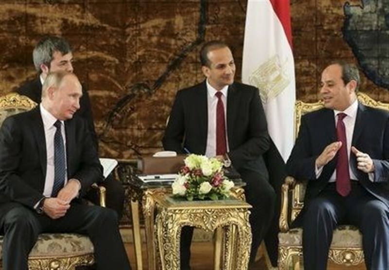 Russia&apos;s Putin, Egypt&apos;s Sisi Discuss Middle East Tensions in Cairo