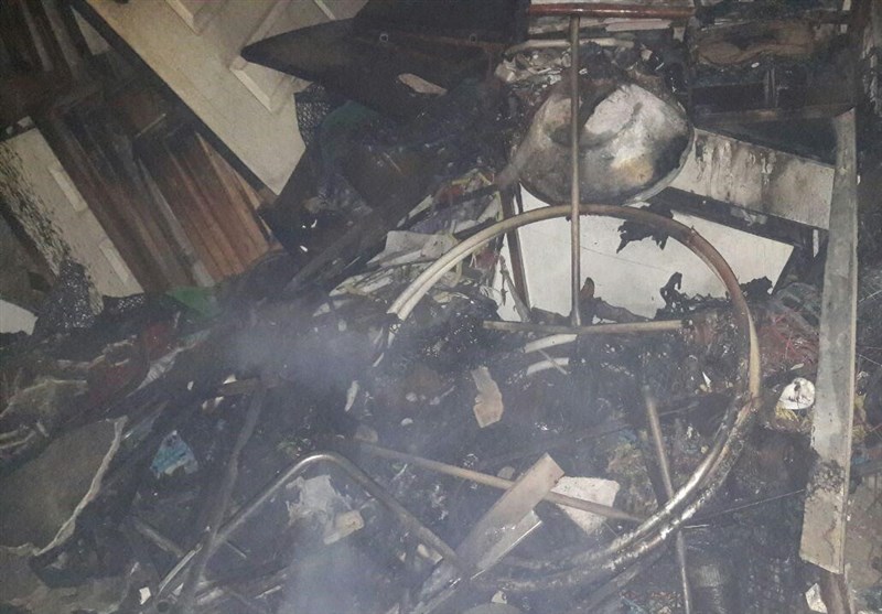 آتش‌سوزی در خوابگاه دانش‌آموزی دخترانه در گرمی؛ حریق مهار شد
