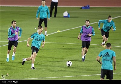 اولین تمرین تیم رئال مادرید اسپانیا در جام باشگاه های جهان 2017 ابوظبی