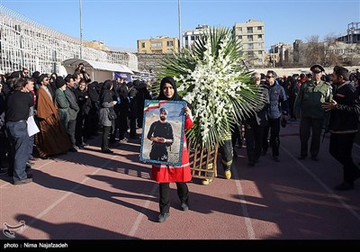 تشییع کوهنوردان جان باخته‌ در بهمن اشترانکوه ـ مشهد