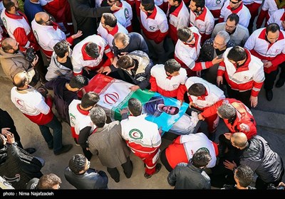 تشییع کوهنوردان جان باخته‌ در بهمن اشترانکوه ـ مشهد