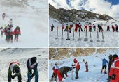 پایان روز پنجم جستجو در اشترانکوه؛ آخرین کوهنورد مفقود شده پیدا نشد