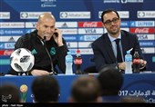 نشست خبری سرمربی و بازیکن رئال مادرید